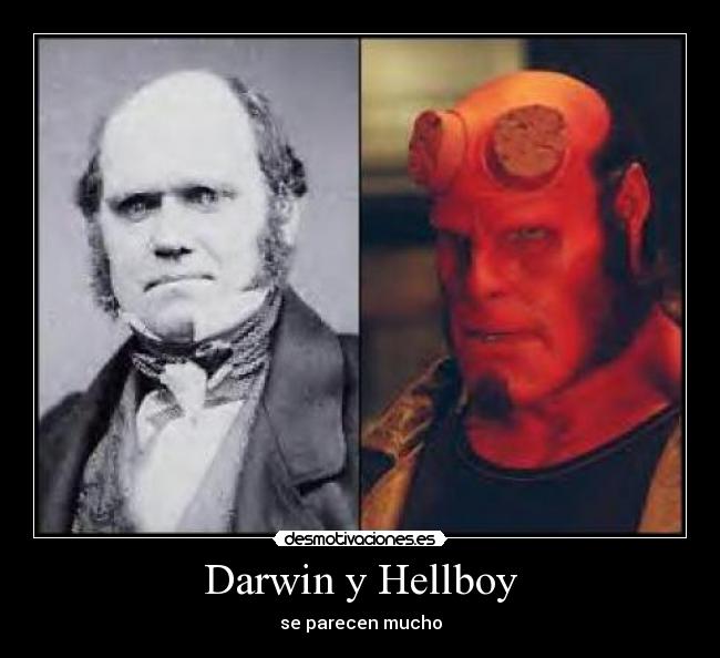 Darwin y Hellboy - 