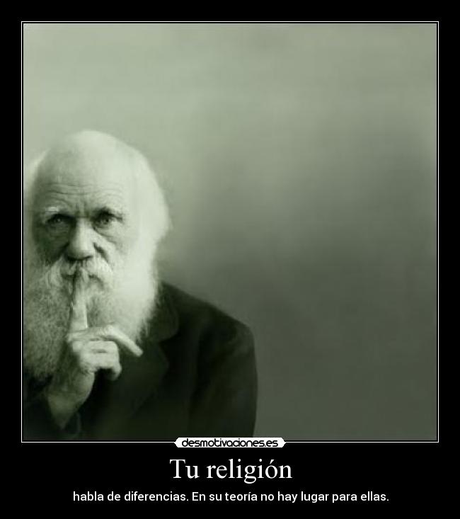 carteles religion darwin desmotivaciones