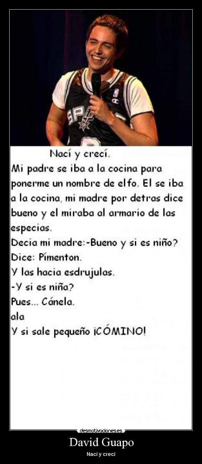David Guapo - Nací y crecí