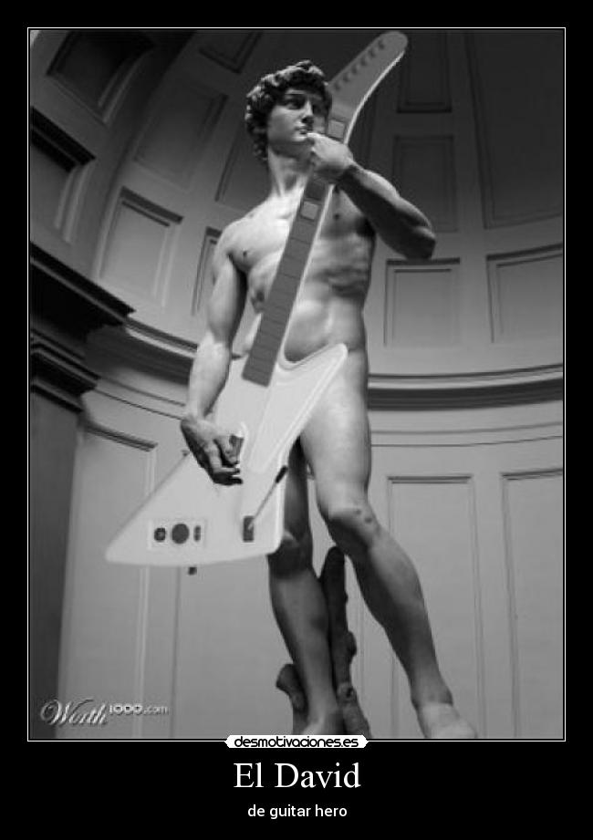 El David - de guitar hero