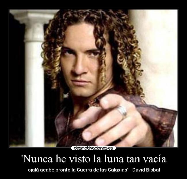 Nunca he visto la luna tan vacía - 