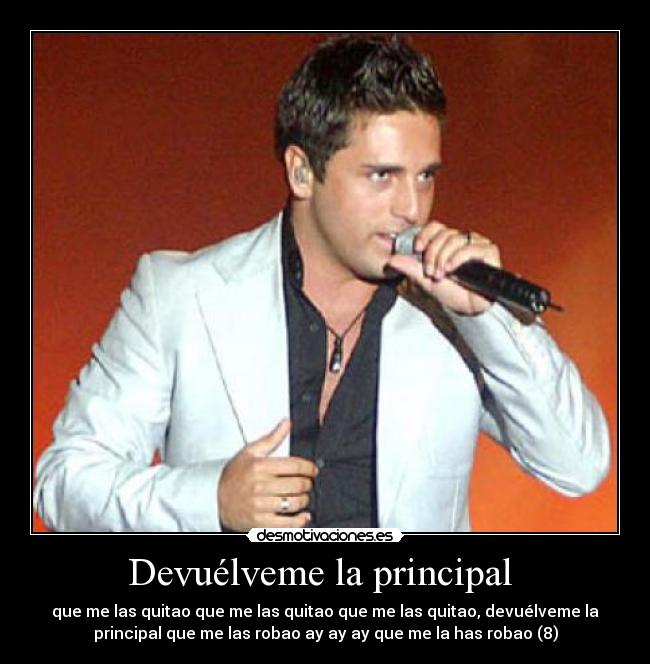 Devuélveme la principal  - 