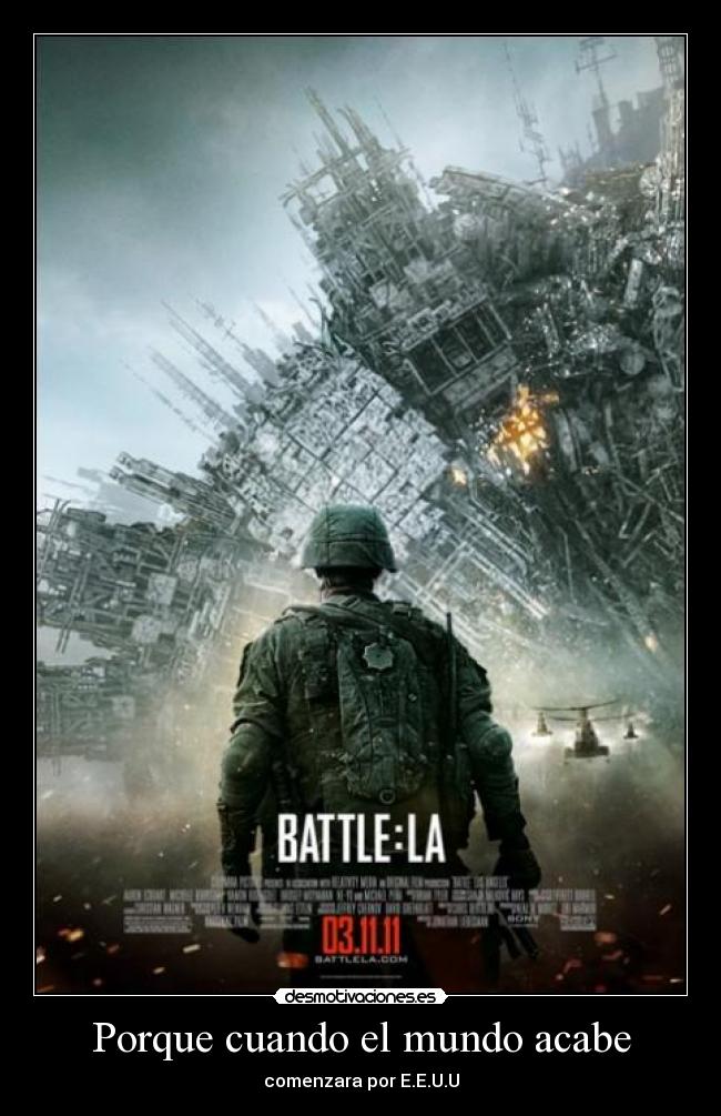 Porque cuando el mundo acabe - 