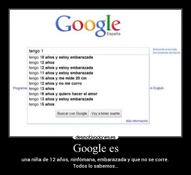 Google es -