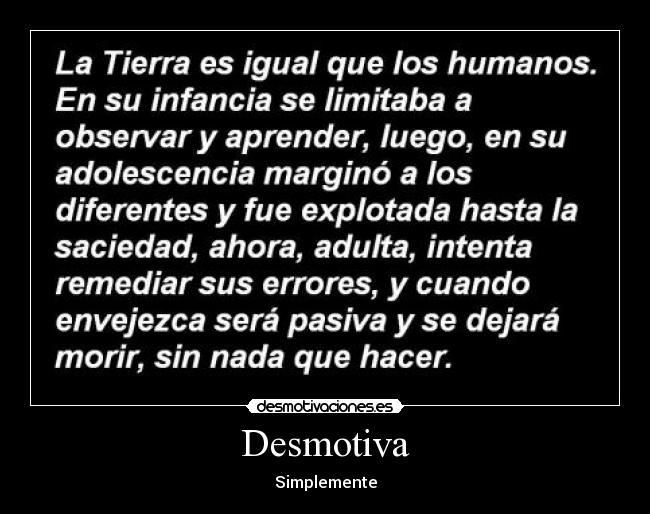Desmotiva - Simplemente