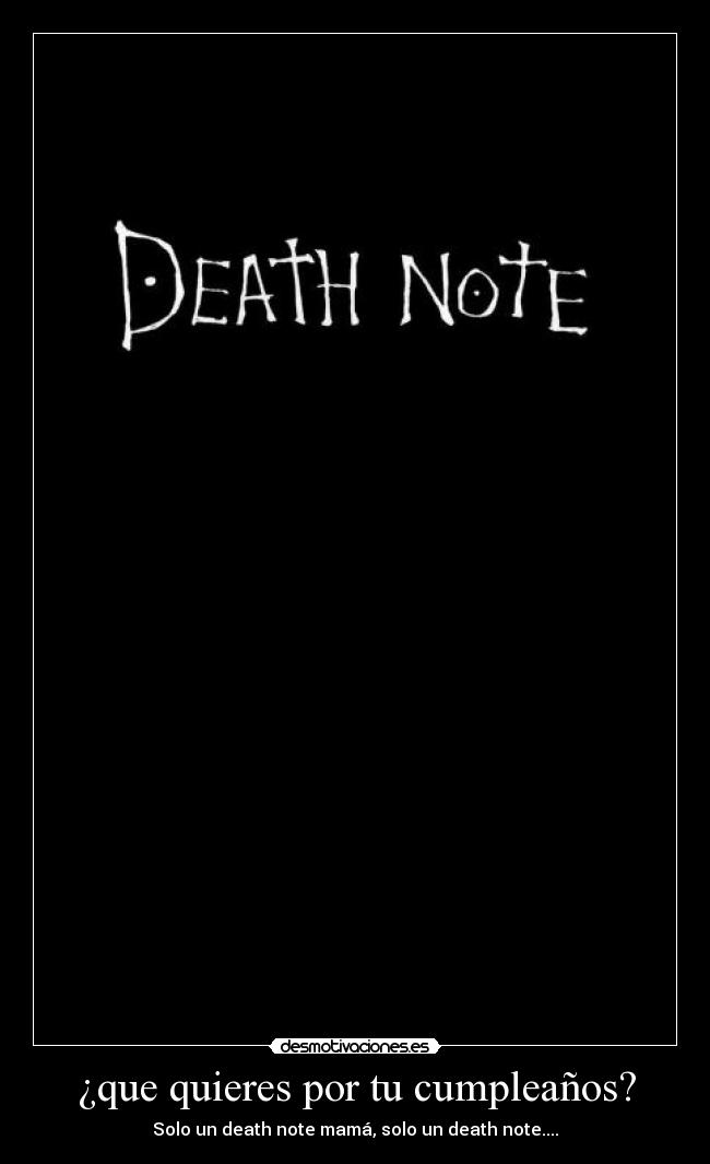 ¿que quieres por tu cumpleaños? -