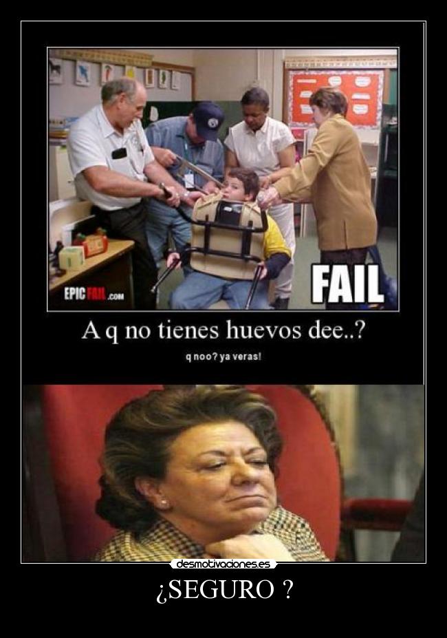 ¿SEGURO ? - 