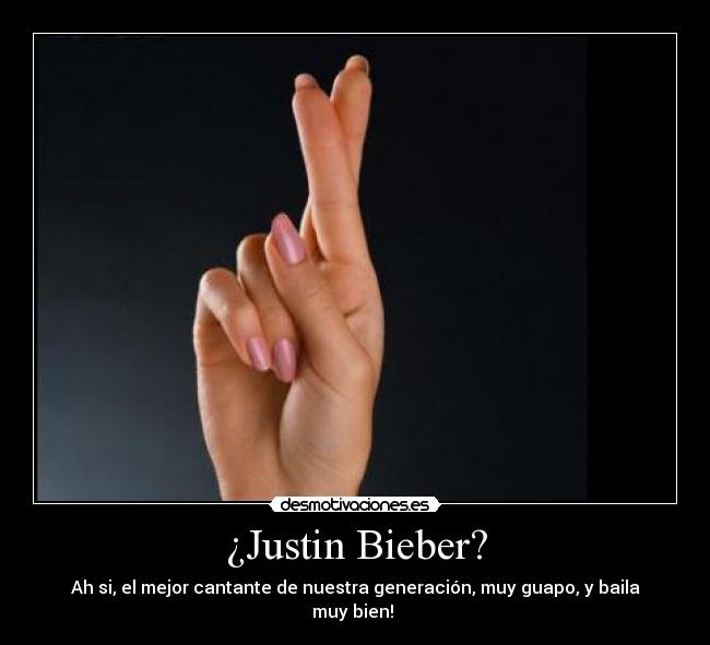 ¿Justin Bieber? - 