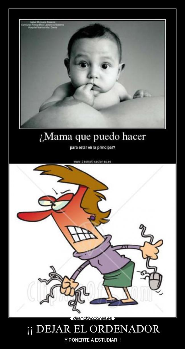 ¡¡ DEJAR EL ORDENADOR -