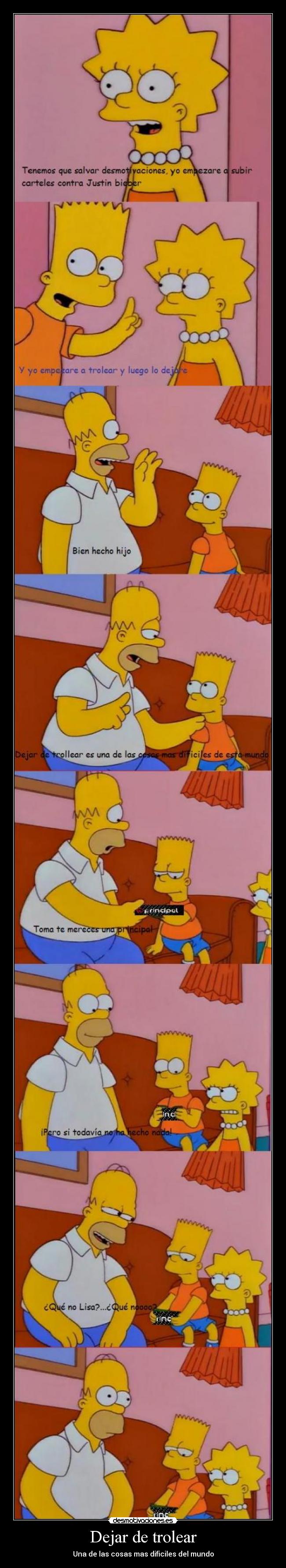 Dejar de trolear - Una de las cosas mas dificiles del mundo