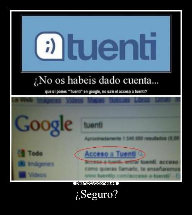 ¿Seguro? -