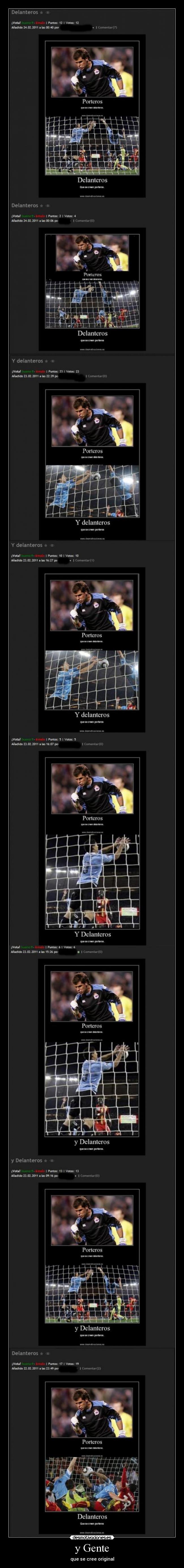 y Gente - que se cree original