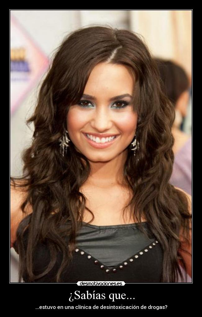 ¿Sabías que... - ...estuvo en una clínica de desintoxicación de drogas?