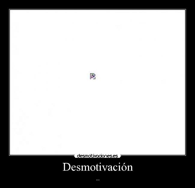 Desmotivación -