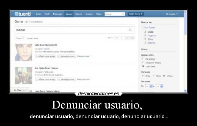 Denunciar usuario, - denunciar usuario, denunciar usuario, denunciar usuario...