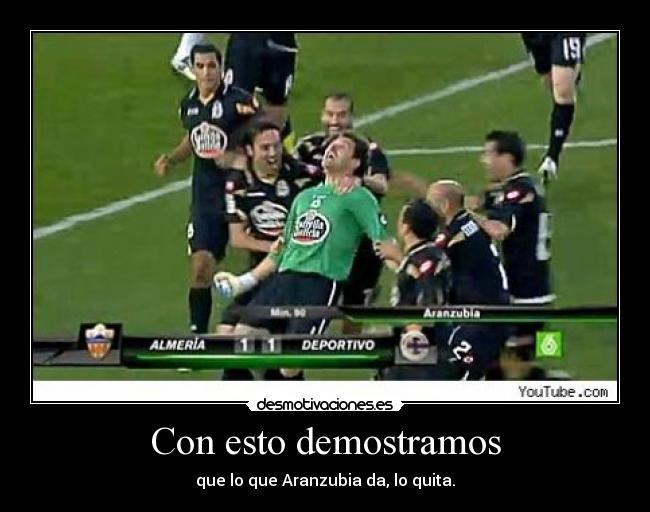 Con esto demostramos -