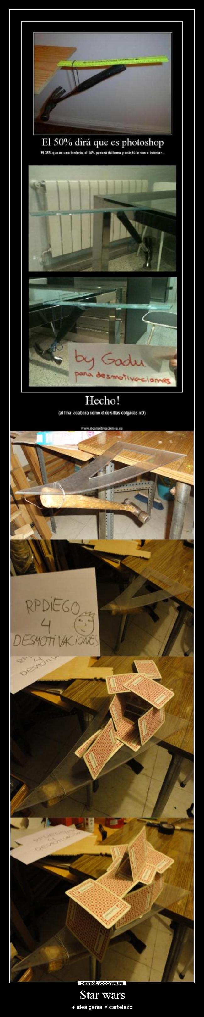 carteles star wars martillo desmotivaciones