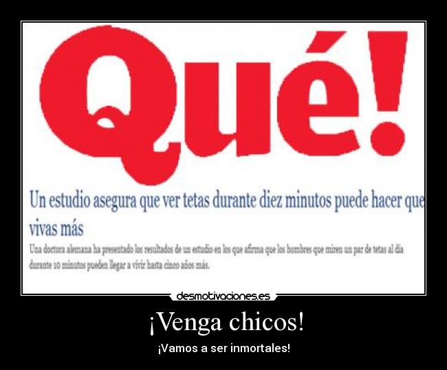 ¡Venga chicos! - 