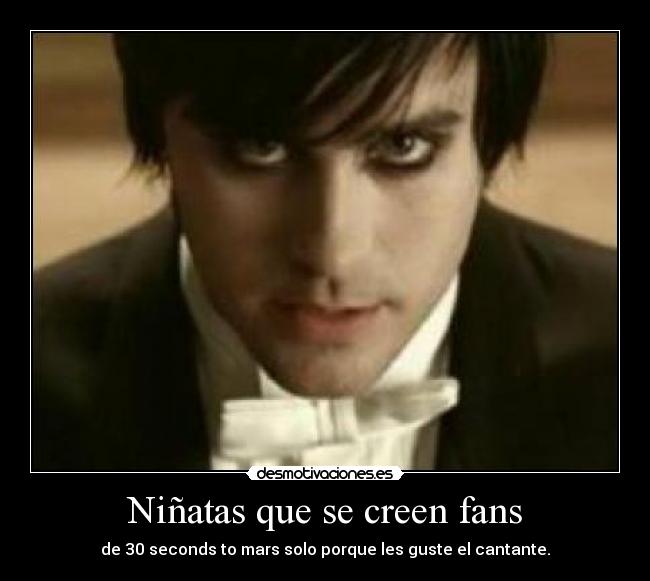 Niñatas que se creen fans -