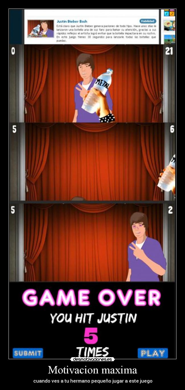 Motivacion maxima - cuando ves a tu hermano pequeño jugar a este juego