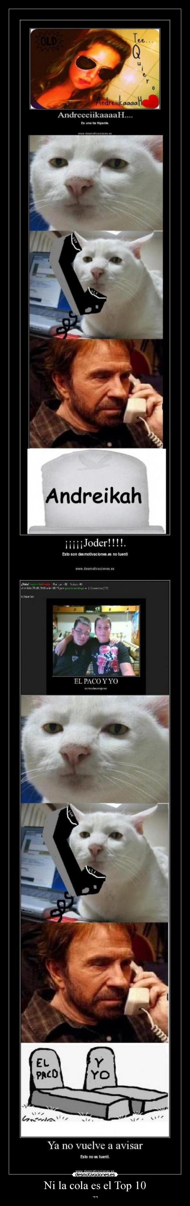 Ni la cola es el Top 10 - ¬¬