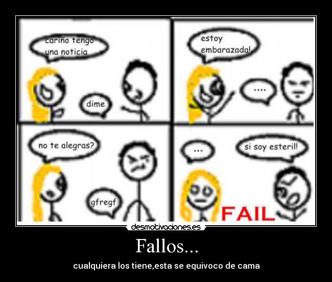 Fallos... - 