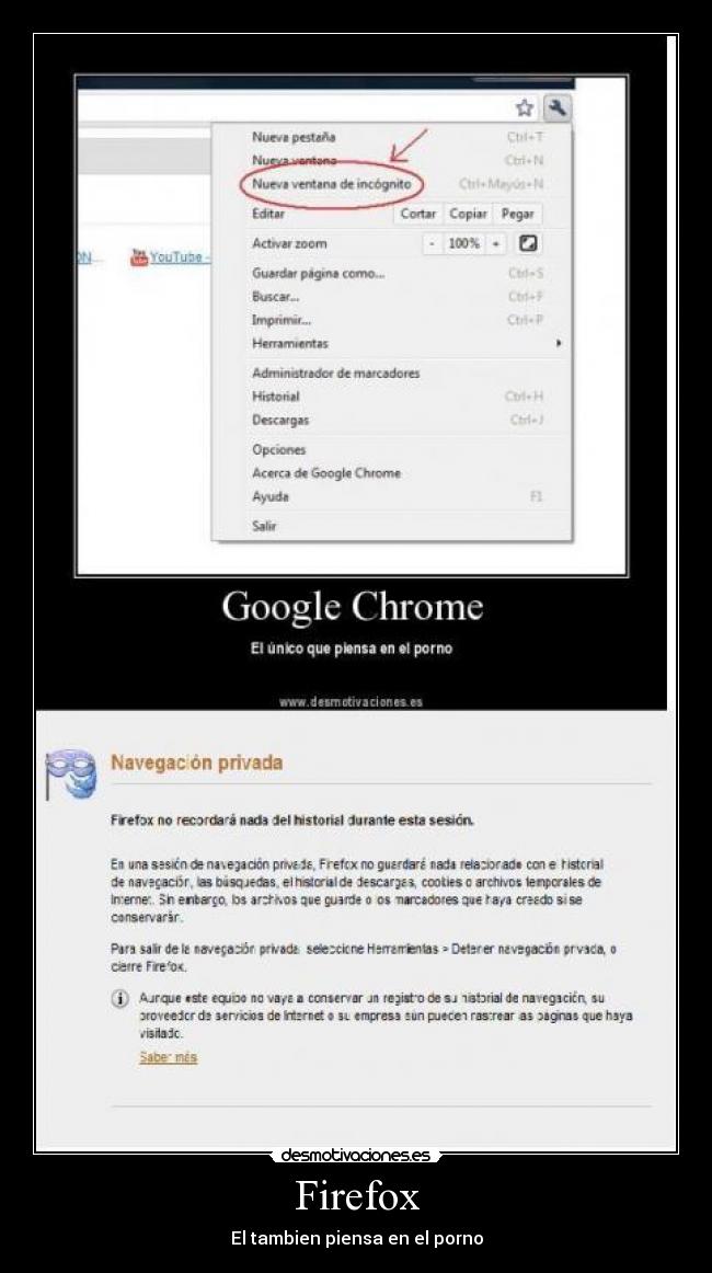 Firefox - El tambien piensa en el porno