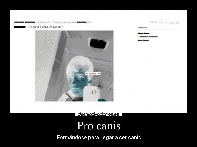 Pro canis - Formándose para llegar a ser canis