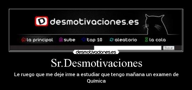Sr.Desmotivaciones -