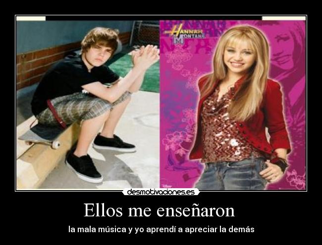 Ellos me enseñaron -