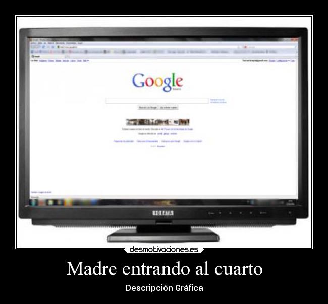 Madre entrando al cuarto - Descripción Gráfica