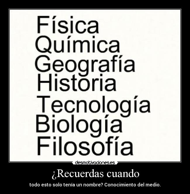 ¿Recuerdas cuando - 