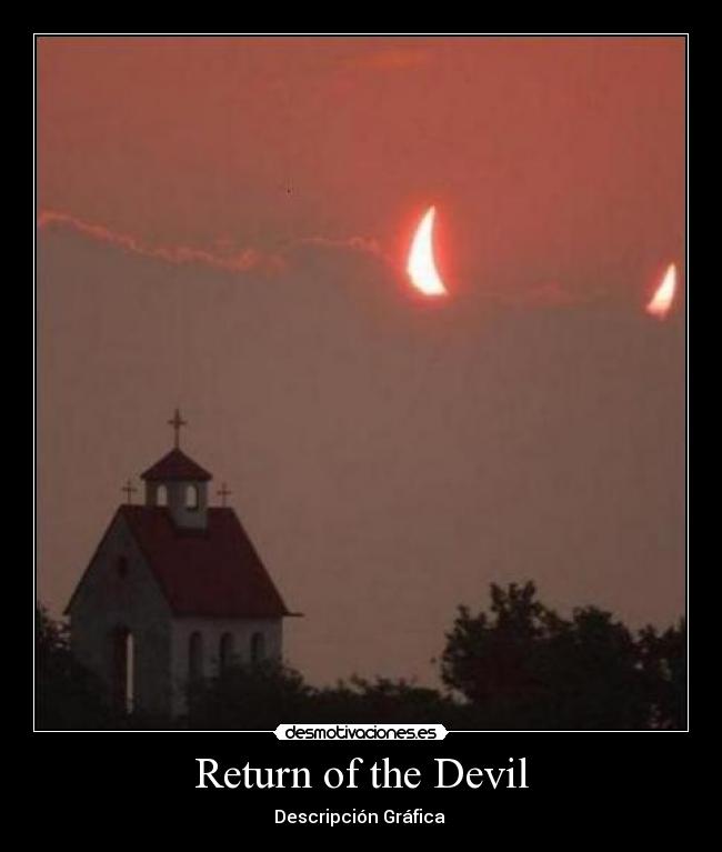 carteles return the devil desmotivaciones