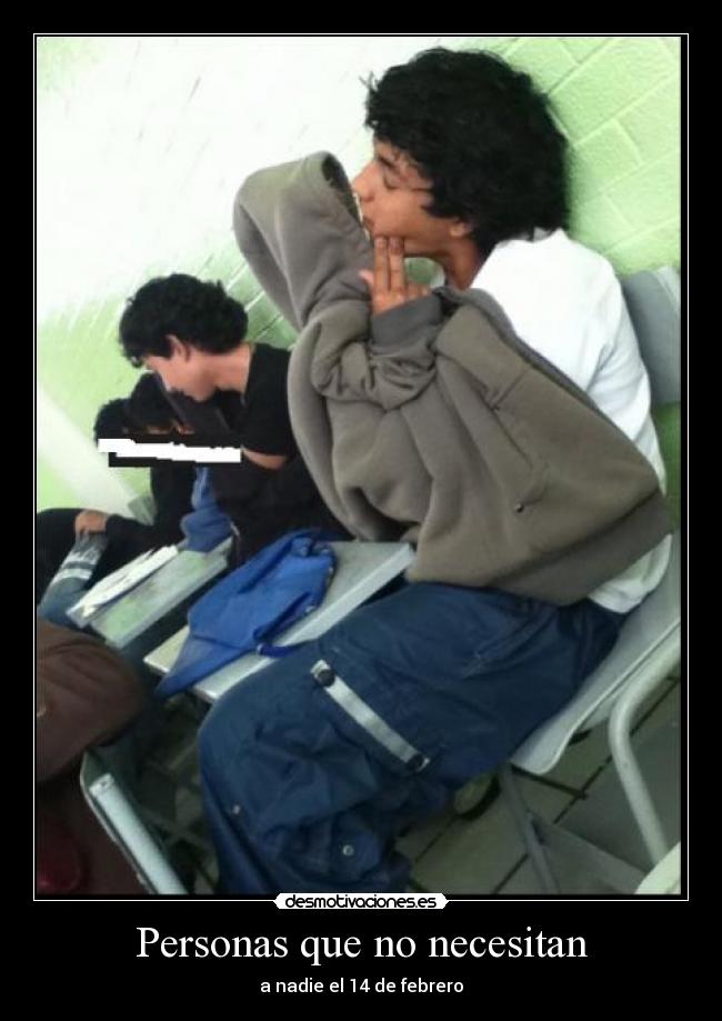 Personas que no necesitan -