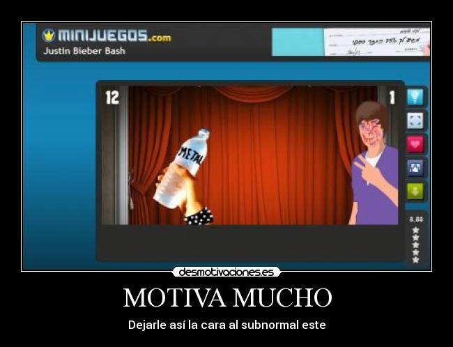 MOTIVA MUCHO - Dejarle así la cara al subnormal este