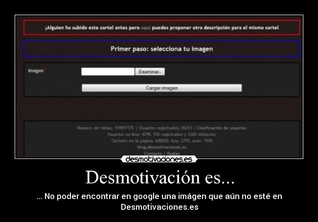 Desmotivación es... -