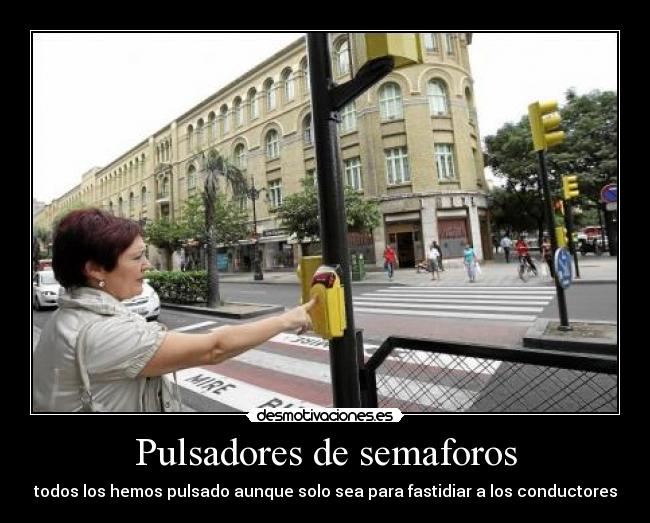 Pulsadores de semaforos - 