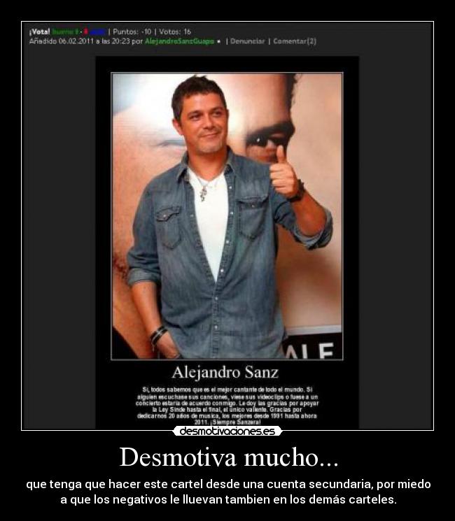 Desmotiva mucho... - 