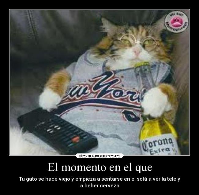 El momento en el que -