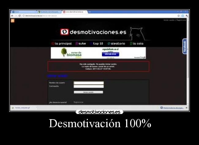 carteles  desmotivaciones