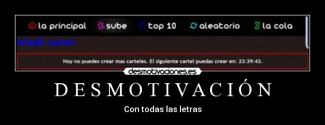 carteles desmotivacion desmotivaciones