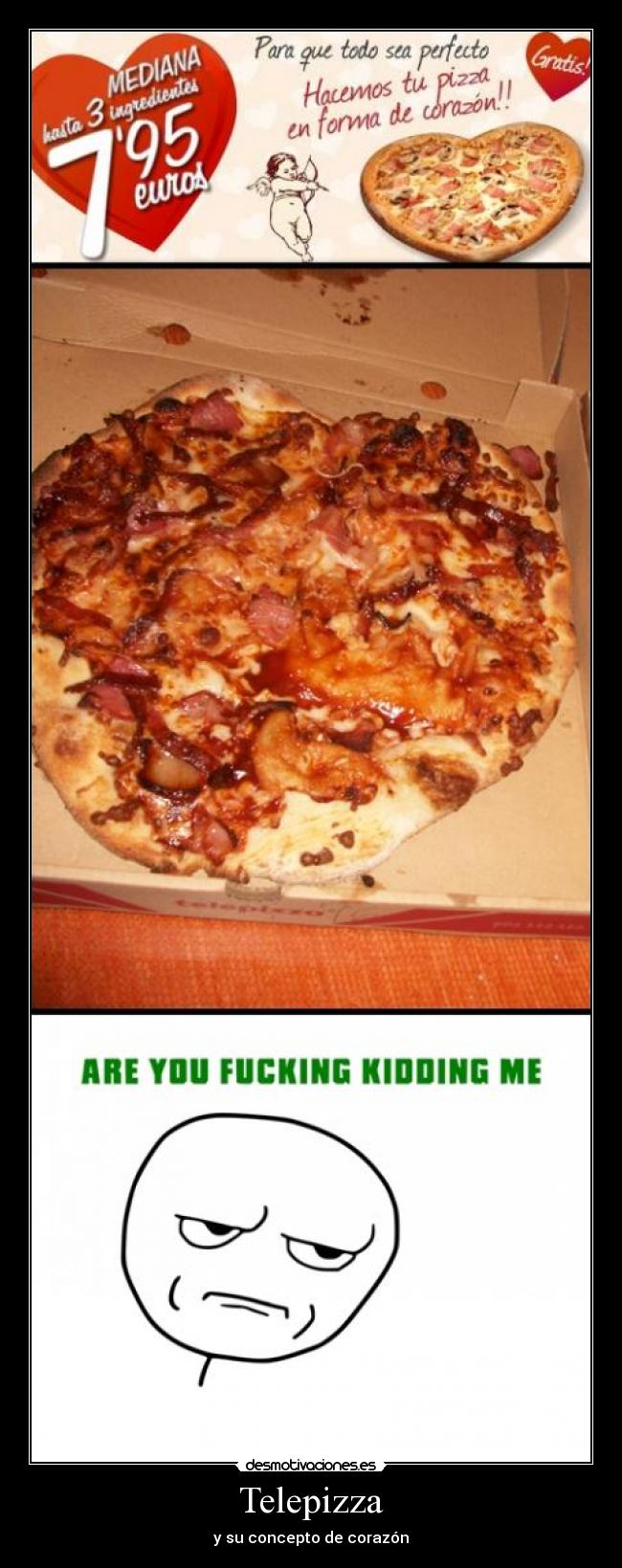 Telepizza - y su concepto de corazón