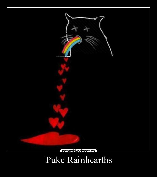 carteles vomita corazones desmotivaciones