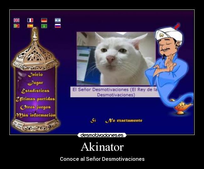 Akinator - Conoce al Señor Desmotivaciones