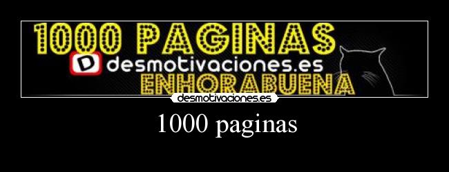 1000 paginas -