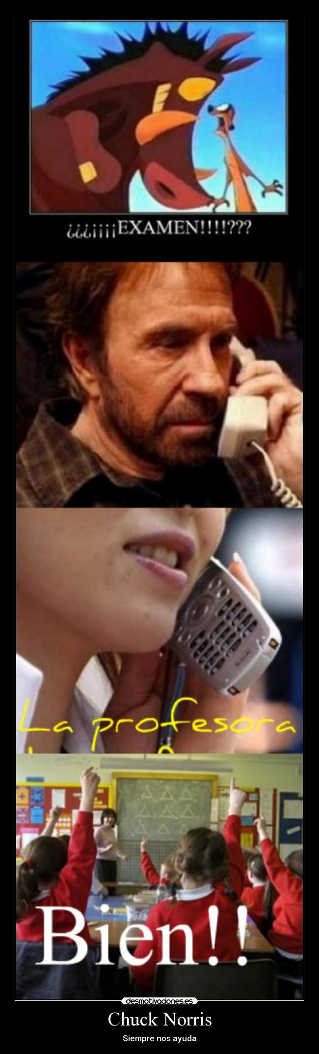 Chuck Norris - Siempre nos ayuda