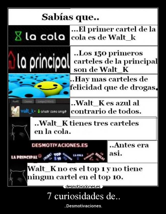 7 curiosidades de.. - 