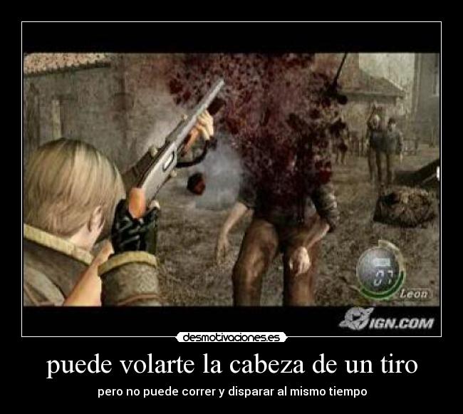 carteles re4 residen evil resident evil residen evil leon desmotivaciones