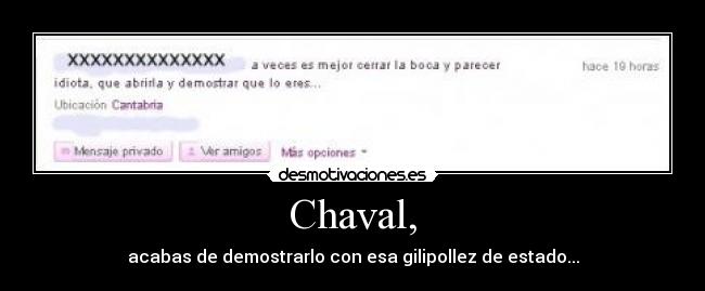 Chaval, - 