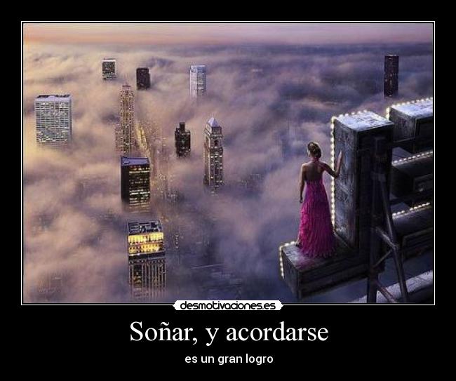 carteles sonar desmotivaciones